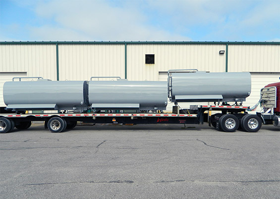 tandem axle water truck